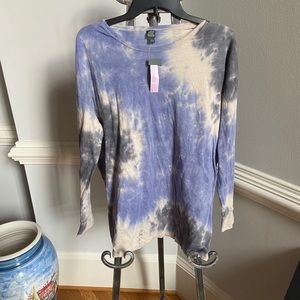 Blue Tie-Dye Shirt